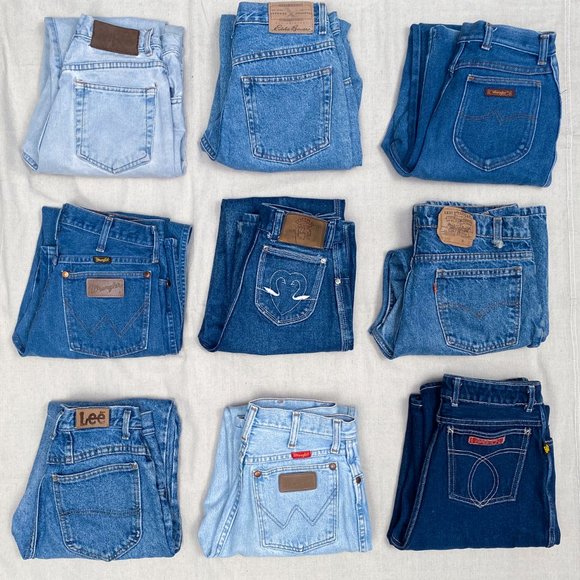 That'sWhatSheWoreVintage: Dresses Wool Denim Boots - Picture 2 of 8